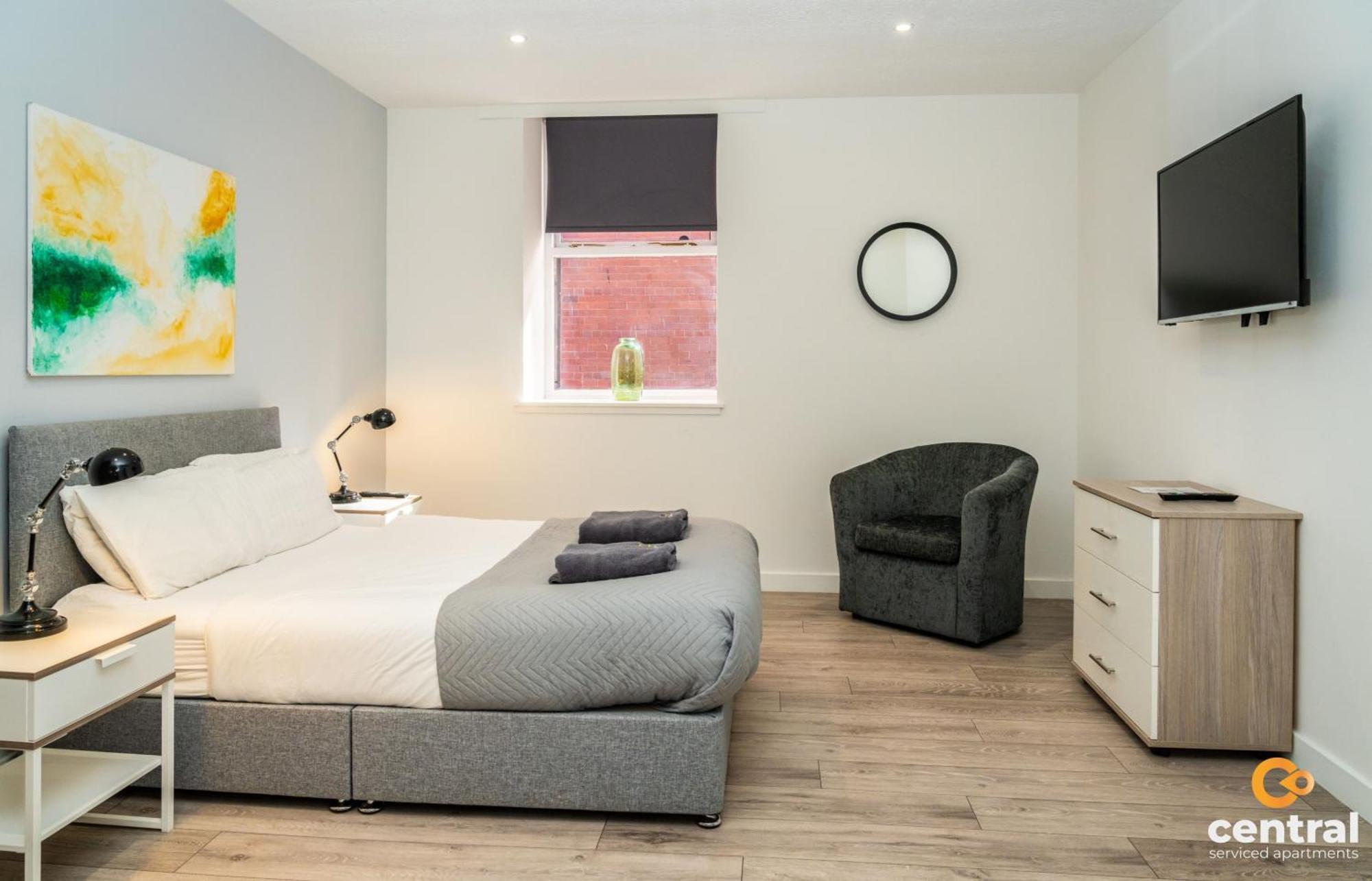 Central Serviced Apartments - 2 Bedroom - Walk Away From City Centre & Universities - Sleeps 4 - 1 X Double 2 X Single - Smart Tvs In All Rooms - Short Term Stays Welcome - Walk Away From Train & Bus Station - Preferred Location For Short Stay In Dun Dundee Luaran gambar