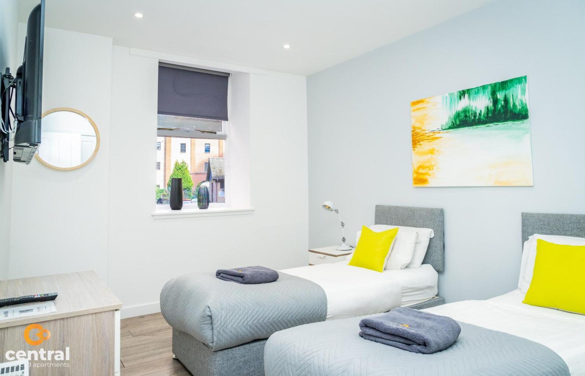 Central Serviced Apartments - 2 Bedroom - Walk Away From City Centre & Universities - Sleeps 4 - 1 X Double 2 X Single - Smart Tvs In All Rooms - Short Term Stays Welcome - Walk Away From Train & Bus Station - Preferred Location For Short Stay In Dun Dundee Luaran gambar